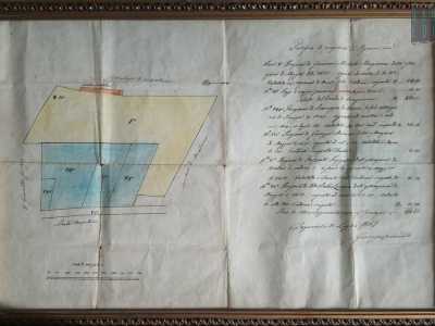 � l�attuale proprietaria, l�80enne Carla Stoppelli, a mostrarci la mappa catastale dell�epoca...